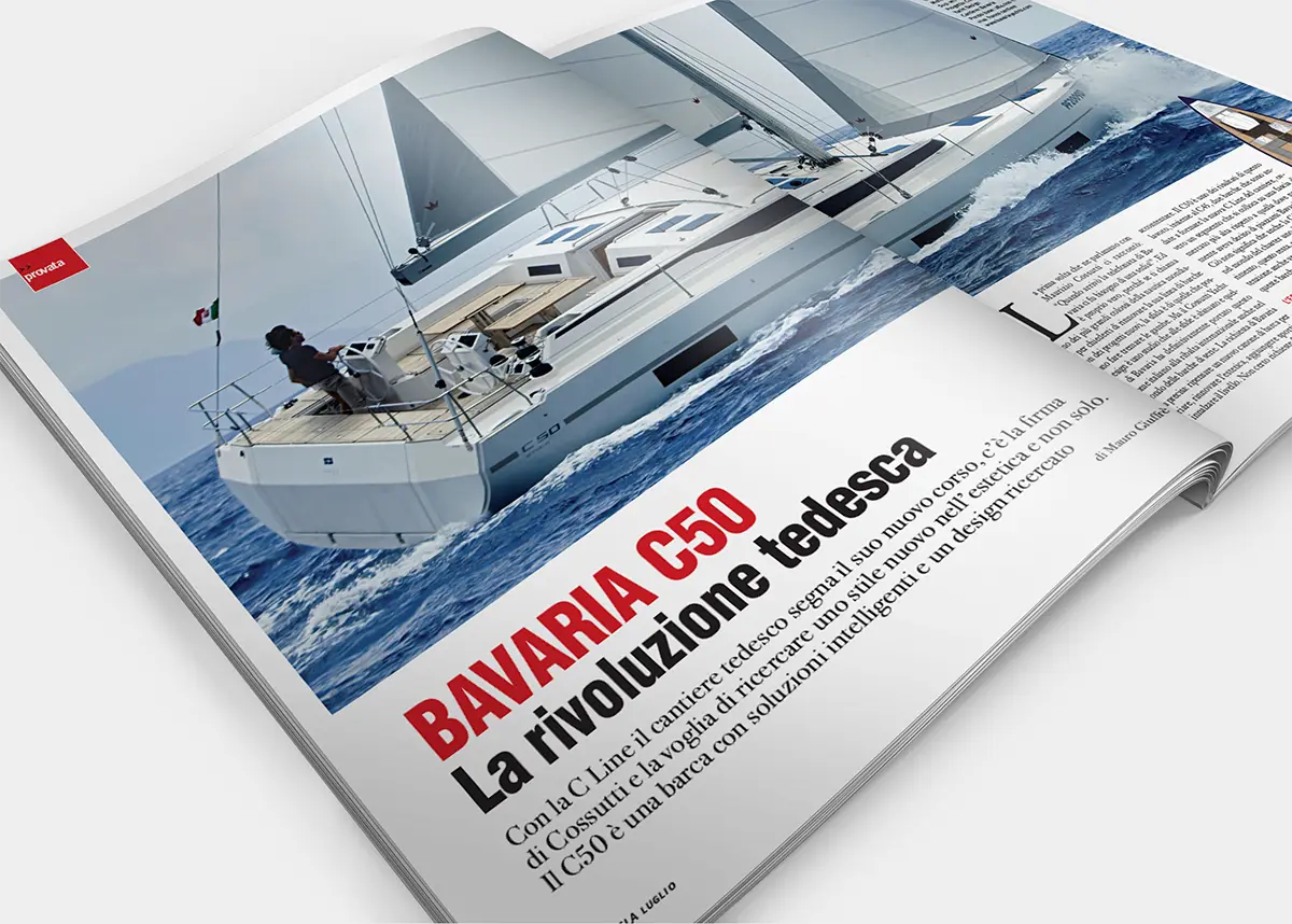 Bavaria C50 by cossutti yacht desogn Giornale della Vela review