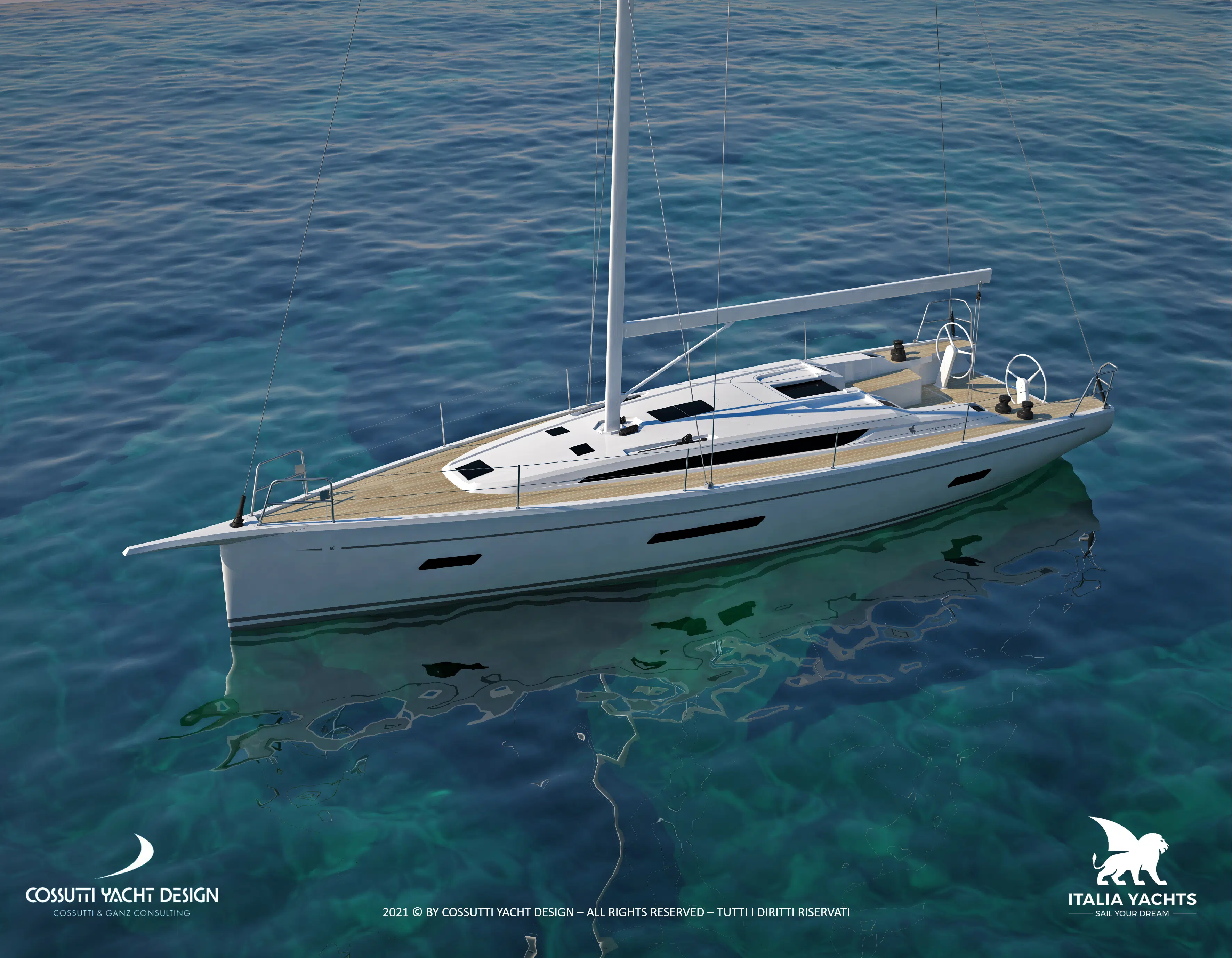 Presentato a Genova il nuovo Italia Yachts 12.98